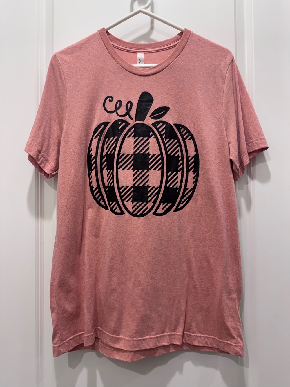 Muted Orange Graphic Pumpkin T-Shirt